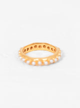 Shyla Astri Ring Mini Pearl by Shyla | Couverture & The Garbstore