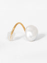 Baroque Pearl Twirl Earring Left by Maria Black by Couverture & The Garbstore