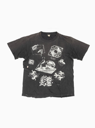 '90s M.C. Escher T-shirt Black by Unified Goods | Couverture & The Garbstore