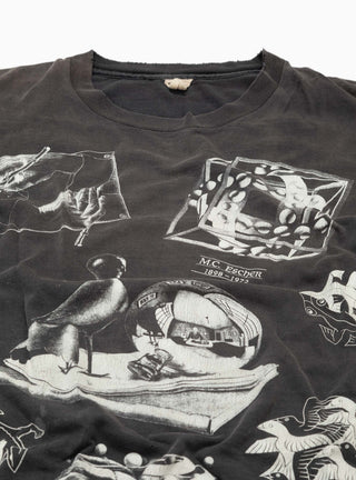 '90s M.C. Escher T-shirt Black by Unified Goods by Couverture & The Garbstore