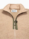 Wool Zip Up Fleece Natural by Garbstore | Couverture & The Garbstore