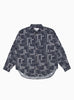 Paisley Easy Shirt Navy by Garbstore | Couverture & The Garbstore