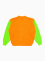 Neon Beacon Merino Wool Cardigan Orange by The English Difference | Couverture & The Garbstore