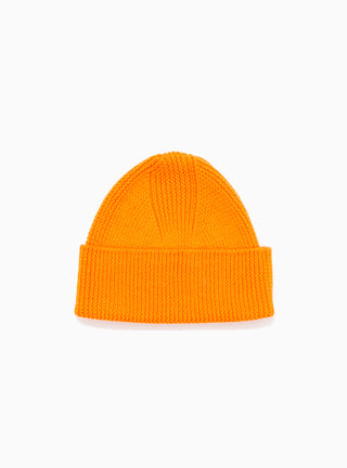 Merino Wool Beanie Orange by The English Difference | Couverture & The Garbstore