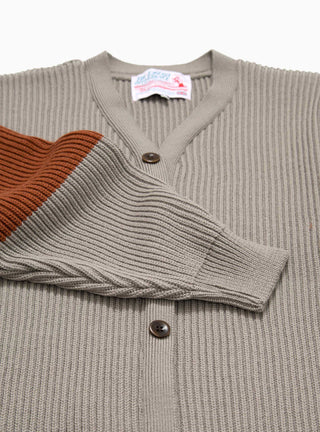 Sports Merino Wool Cardigan Slate by The English Difference by Couverture & The Garbstore