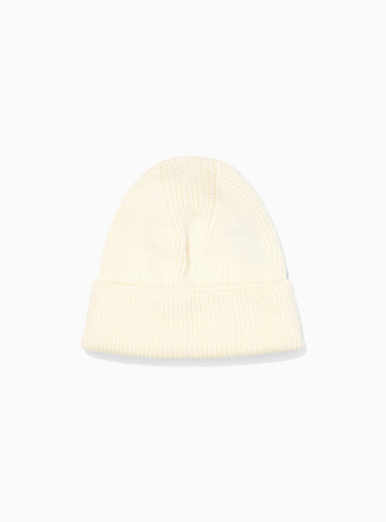 Cashmere Beanie Ecru by The English Difference | Couverture & The Garbstore