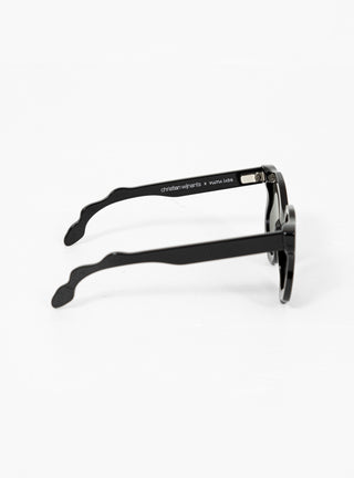 Asun Sunglasses Black by Christian Wijnants | Couverture & The Garbstore