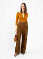 Parouze Trousers Rusty Brown by Christian Wijnants | Couverture & The Garbstore