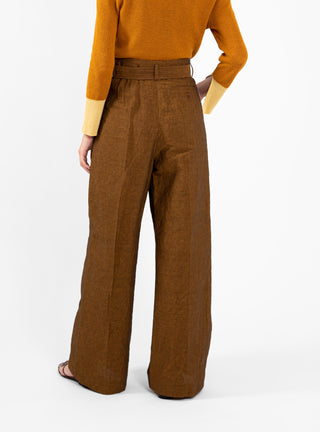 Parouze Trousers Rusty Brown by Christian Wijnants by Couverture & The Garbstore
