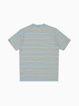Stripe Pocket T-shirt Sax by Beams Plus | Couverture & The Garbstore