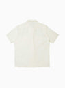 Open Collar Linen Short Shirt White by Beams Plus | Couverture & The Garbstore