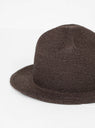 Packable Travel Mountain Hat Brown by Sublime | Couverture & The Garbstore