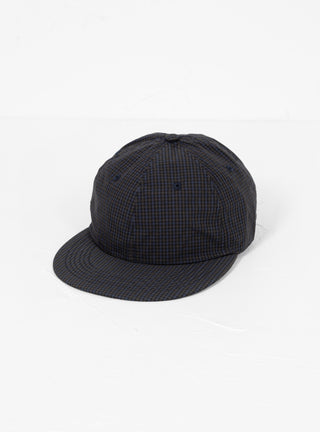 Pattern Light Cotton Baseball Cap Navy Check by SUBLIME | Couverture & The Garbstore