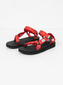 DEPA Cab Sandals PT02 Red by Suicoke | Couverture & The Garbstore