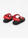 DEPA Cab Sandals PT02 Red by Suicoke | Couverture & The Garbstore