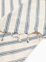 Sapphire Cotton and Linen Towel Blue by Mizar & Alcor | Couverture & The Garbstore
