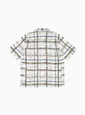 Kabana Shirt White Check by Garbstore | Couverture & The Garbstore