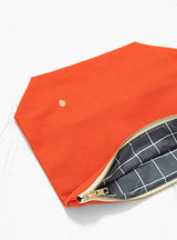 Toiletry Bag PM Tangerine Orange by La Cerise Sur Le Gateau | Couverture & The Garbstore