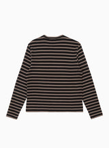 X Sweatshirt Black & Brown Stripe by YMC | Couverture & The Garbstore