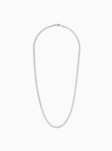 Silver Classic Curb Chain 3.6mm 20" by Garbstore | Couverture & The Garbstore