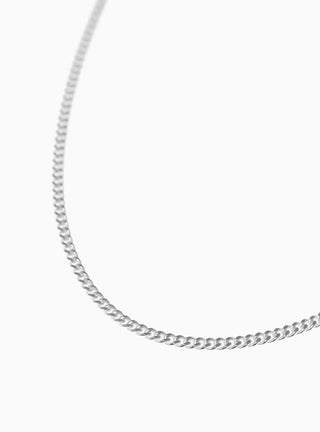 Silver Classic Curb Chain 2.4mm 24" by Garbstore | Couverture & The Garbstore