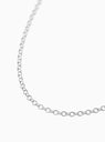 Silver Rolo Chain 2.5mm 20" by Garbstore | Couverture & The Garbstore