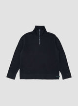 Half Zip-Up Pullover Navy by The English Difference | Couverture & The Garbstore