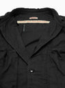 Broadcloth Anorak Shirt Black by Kapital | Couverture & The Garbstore