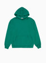 Oval Logo Midweight Hoodie Green by Simple | Couverture & The Garbstore