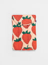Puffy Laptop Sleeve 16" Stawberry by Baggu | Couverture & The Garbstore