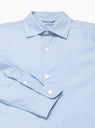 Generous Shirt Light Blue Office Stripe by mfpen | Couverture & The Garbstore