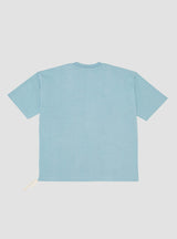 Heavyweight Cotton Ladbroke T-Shirt Blue by Drop Out Sports | Couverture & The Garbstore