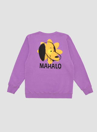 Mahalo Sweatshirt Purple by TSPTR | Couverture & The Garbstore