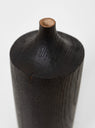 Carved Scorched Oak Vase by Jamie Gaunt | Couverture & The Garbstore