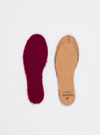 Merino Sheepskin Insoles Dahlia Purple by Toasties | Couverture & The Garbstore