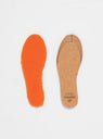 Merino Sheepskin Insoles Orange by Toasties | Couverture & The Garbstore