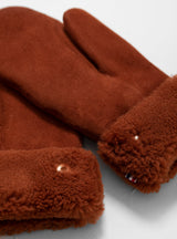 Merino Sheepskin Mittens Teddy Brown by Toasties | Couverture & The Garbstore