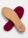 Merino Sheepskin Insoles Dahlia Purple by Toasties | Couverture & The Garbstore