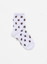 Nori Crew Socks Lilac by Hansel From Basel by Couverture & The Garbstore