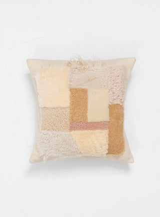 Small Sheepskin Scrap Pillow Pale Mix by Milena Silvano | Couverture & The Garbstore