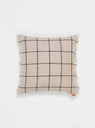 Calm Cushion Camel & Black by Ferm Living by Couverture & The Garbstore