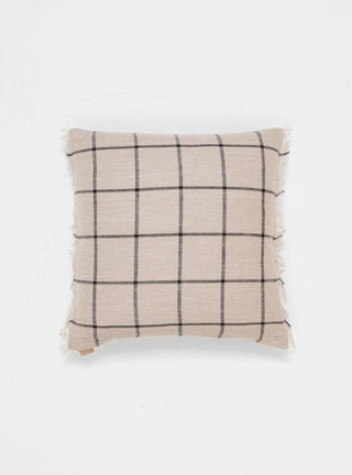 Calm Cushion Camel & Black by Ferm Living by Couverture & The Garbstore