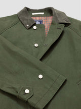 Duck Balmacaan Coat Olive by J. Press | Couverture & The Garbstore
