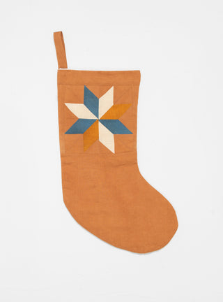Christmas Star Stocking Rust Orange by Tuck It In by Couverture & The Garbstore