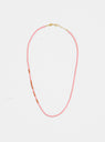 Asym Bold Necklace Peach Biscuit by Anni Lu | Couverture & The Garbstore