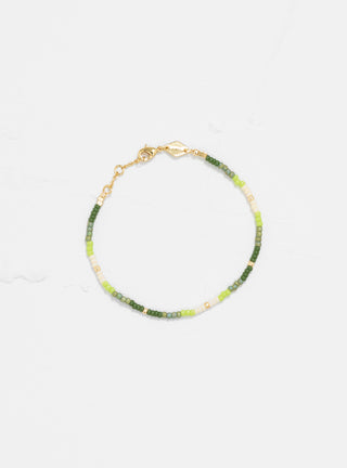 Tie Dye Bracelet Sea Green by Anni Lu | Couverture & The Garbstore