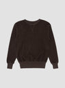 Aekainal Reversed Crew Neck Sweater Kokoshuko Black by Sunray Sportswear | Couverture & The Garbstore