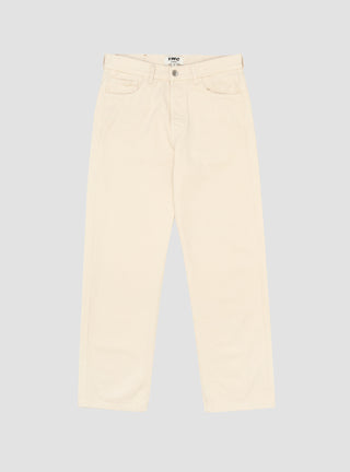 Organic Cotton Twill Papa Jean Ecru by YMC by Couverture & The Garbstore