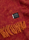 Revontuli Blanket Rust Bordeaux by Lapuan Kankurit | Couverture & The Garbstore