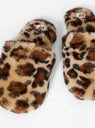 Hotel Slippers Leopard Print by Toasties | Couverture & The Garbstore